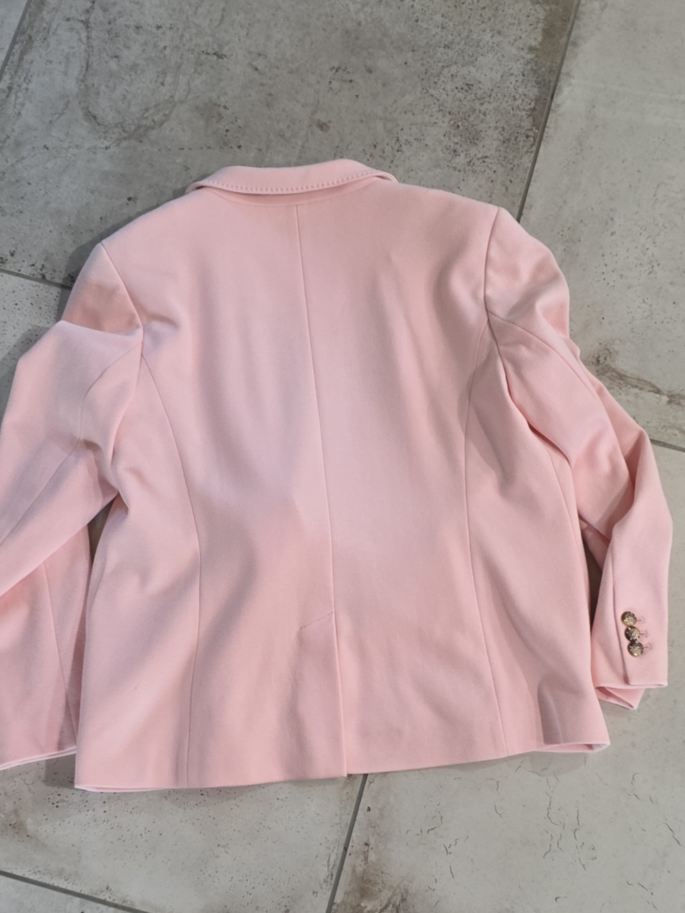 14 Talbot's Aberdeen Pink Women's Tailored Blazer - Classic Structured Jacket - Picture 9 of 10